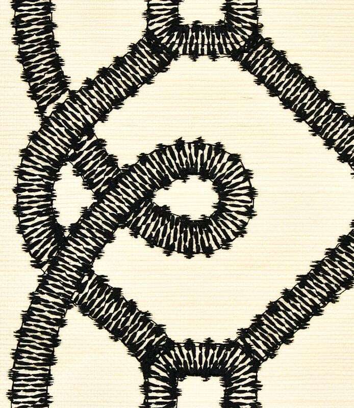 Ziz Embroidered Sisal